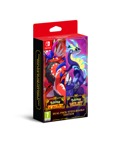 Pokemon Scarlet & Violet Double Pack Steelbook Edition (SWITCH)