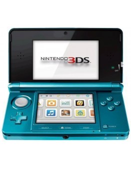 Obnovljen Nintendo 3DS 64GB Aqua Blue + Luma3DS odklep + 2 leti garancije