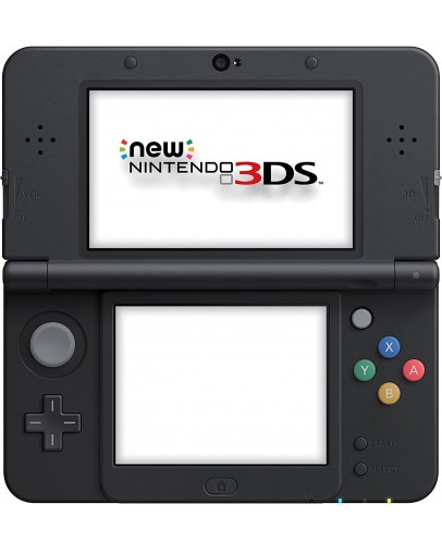 Rabljeno - Nintendo NEW 3DS črn + MicroSD 4GB + napajalnik