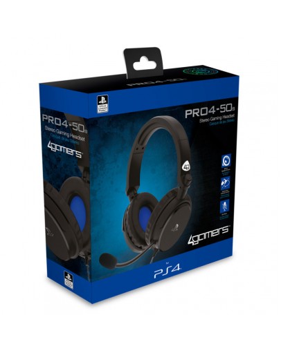 4Gamers PRO4-50S stereo slušalke črne (PS4)