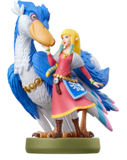 Amiibo Zelda and Loftwing (Legend of Zelda)