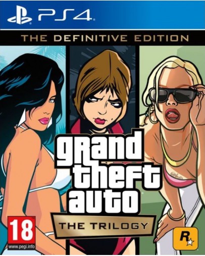 Grand Theft Auto The Trilogy Definitive Edition (PS4)