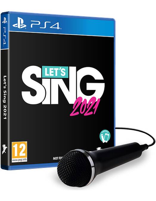 Lets Sing 2021 Single Mic Bundle (PS4)