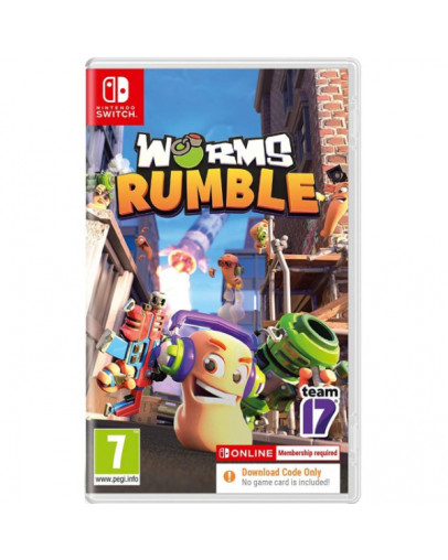 Worms Rumble - koda v škatlici (SWITCH) Worms Rumble - koda v škatlici (SWITCH)