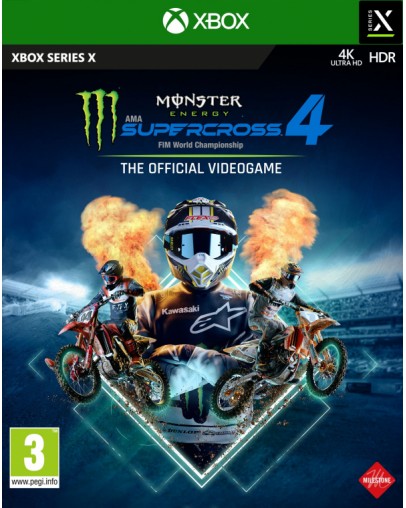 Monster Energy Supercross The Official Videogame 4 (XBOX SERIES X)