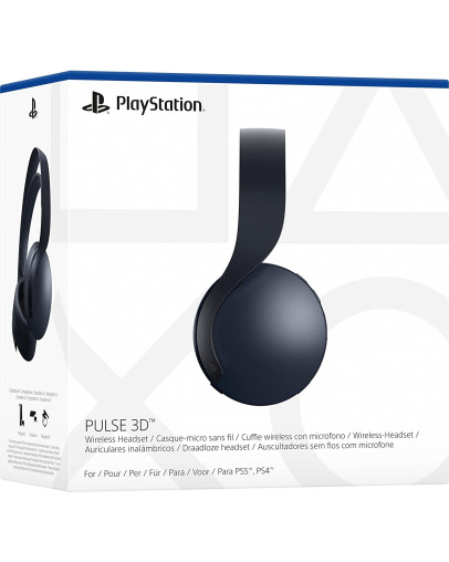 Obnovljene Playstation 5 brezžične slušalke Pulse 3D Midnight Black + 2 leti garancije Obnovljene Playstation 5 brezžične slušalke Pulse 3D Midnight Black + 2 leti garancije
