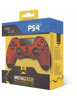 Steelplay brezžični kontroler Metaltech Ruby Red