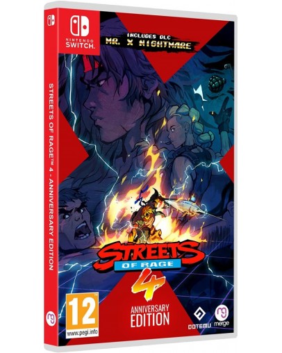Streets of Rage 4 Anniversary Edition (SWITCH)