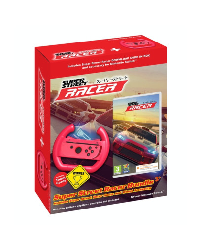 Super Street Racer + rdeč volan (SWITCH)