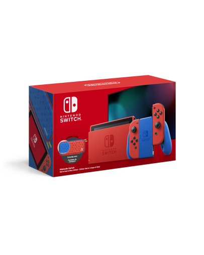 Obnovljen Nintendo Switch Mario Special Edition + torbica + 2 leti garancije