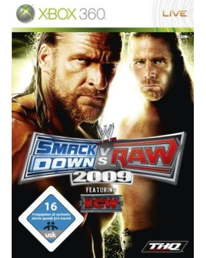 WWE Smackdown vs Raw 2008 (XBOX 360) - rabljeno