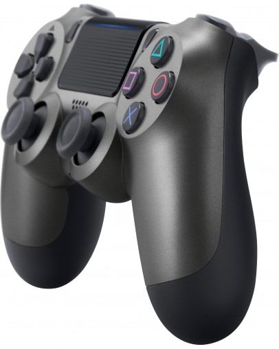 Obnovljen PS4 DualShock 4 brezžični kontroler v2 Steel Black + 2 leti garancije