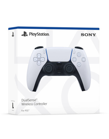 Playstation 5 DualSense v3 kontroler bele barve