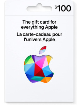 Apple iTunes darilna kartica za 100 USD