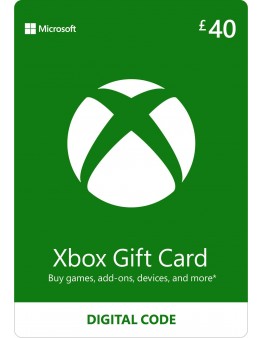 Microsoft Xbox predplačniška kartica 40 GBP (Xbox Live Gift Card)