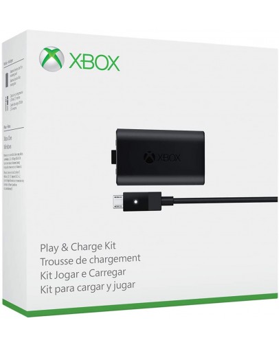 Xbox One Play & Charge Kit, črn