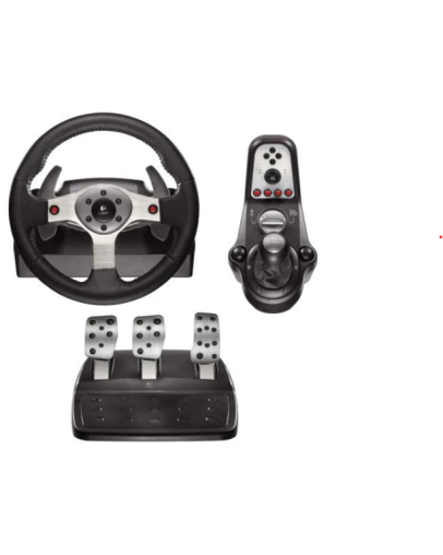 Obnovljen Logitech G25 dirkalni volan (PS2 | PS3) + 2 leti garancije Obnovljen Logitech G25 dirkalni volan (PS2 | PS3) + 2 leti garancije