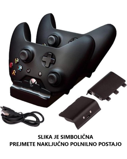 Rabljena Xbox One polnilna postaja za dva kontrolerja + 2 leti garancije