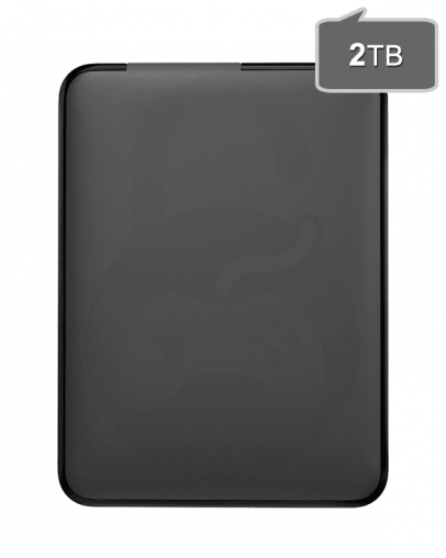 Zunanji USB disk 2000GB za Xbox 360, Playstation (PS3, PS2) Nintendo Wii(U), PC