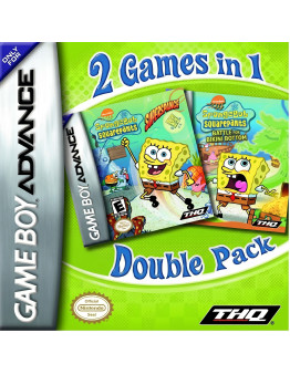 2 Games in 1 SpongeBob SquarePants SuperSponge & Battle for Bikini Bottom - igra brez ovitka (GBA) - rabljeno