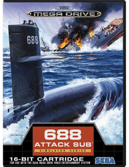 688 Attack Sub (SEGA MEGA DRIVE) - rabljeno