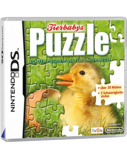Animal Babies Puzzle - igra v nemščini (DS) - rabljeno