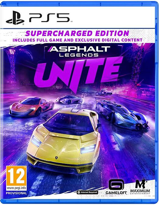Asphalt Legends Unite - Supercharged Edition (PS5) - rabljeno