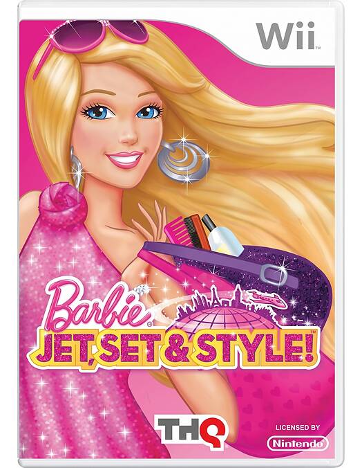 Barbie Jet Set & Style - igra v nemščini (WII) - rabljeno