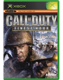 Call of Duty Finest Hour - igra v nemščini (XBOX) - rabljeno