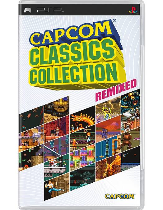Capcom Classics Collection Remixed - igra brez ovitka (PSP) - rabljeno