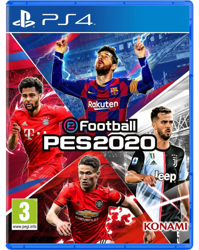 eFootball PES 2020 - igra brez ovitka (PS4) - rabljeno