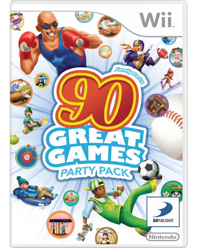 Family Party 90 Great Games Party Pack (WII) - rabljeno