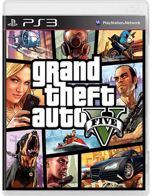Grand Theft Auto 5 - GTA V - igra brez ovitka (PS3) - rabljeno
