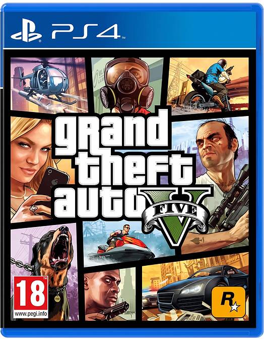 Grand Theft Auto 5 - GTA V (PS4) - rabljeno