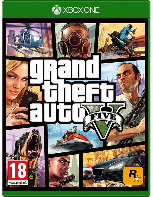 Grand Theft Auto 5 - GTA V (XBOX ONE) - rabljeno