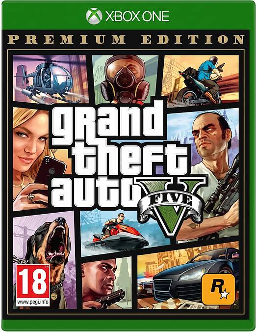 Grand Theft Auto 5 Premium Edition - GTA V (XBOX ONE)