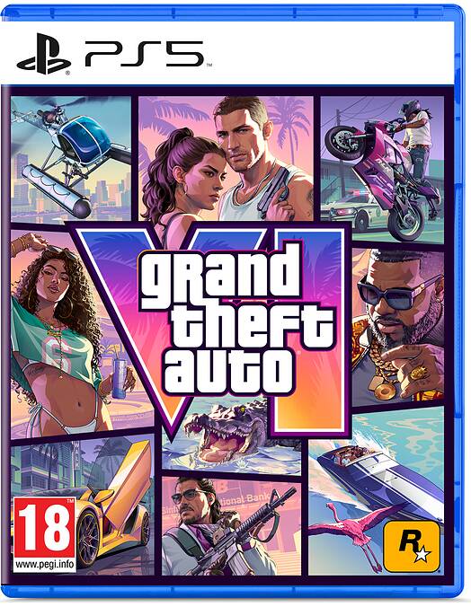 Grand Theft Auto 6 - GTA VI & Vice City Vintage Pack (PS5)