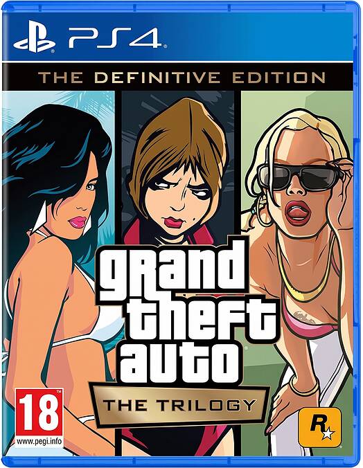 Grand Theft Auto The Trilogy Definitive Edition (PS4)