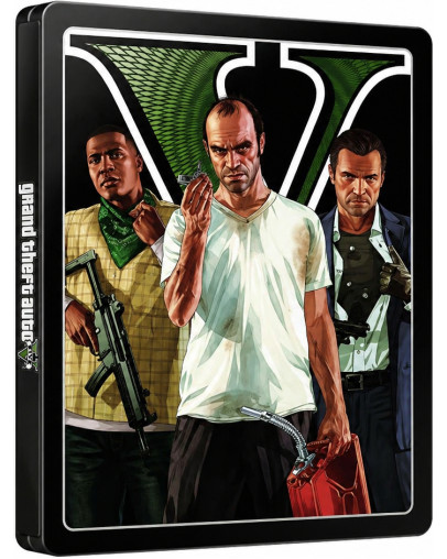 Grand Theft Auto V Steelbook (PS3) - rabljeno