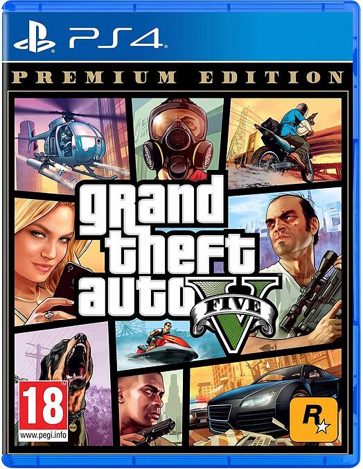GTA 5 - Grand Theft Auto V (PS4)