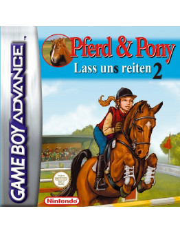 Horse & Pony Lets Ride 2 - igra v nemščini brez ovitka (GBA) - rabljeno