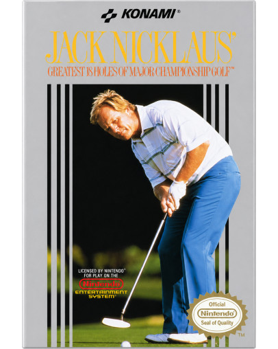 Jack Nicklaus Golf - igra brez ovitka (NES) - rabljeno