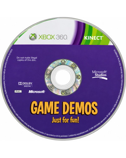 Kinect Game Demos Just for Fun - igra brez ovitka (XBOX 360) - rabljeno