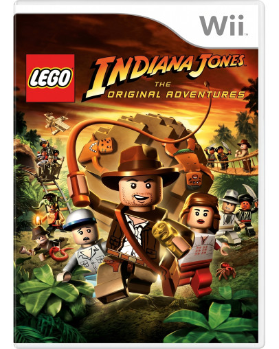 LEGO Indiana Jones The Original Adventures - igra v nemščini (WII) - rabljeno