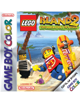 LEGO Island 2 The Bricksters Revenge - igra v nemščini brez ovitka (GBC) - rabljeno