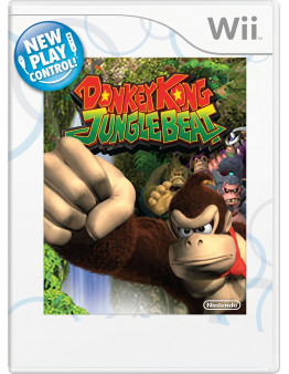 New Play Control Donkey Kong Jungle Beat - NTSC (WII) - rabljeno