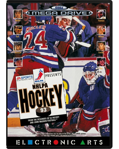 NHLPA Hockey 93 (SEGA MEGA DRIVE) - rabljeno