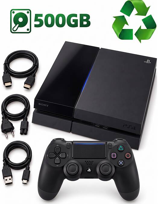 Obnovljen PlayStation 4 500GB + 2 leti garancije