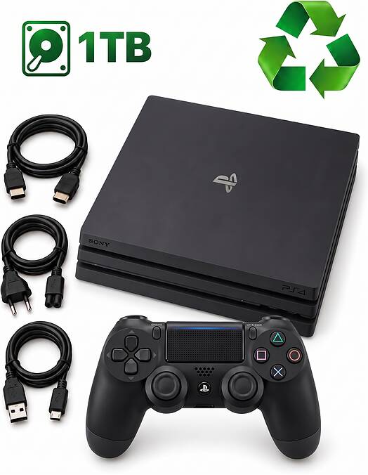 Obnovljen PlayStation 4 PRO 1TB + 2 leti garancije