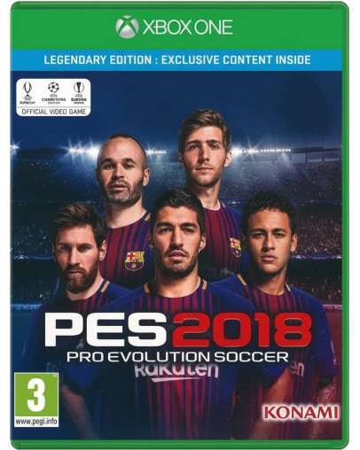 Pro Evolution Soccer 2018 Legendary Edition (XBOX ONE) - rabljeno